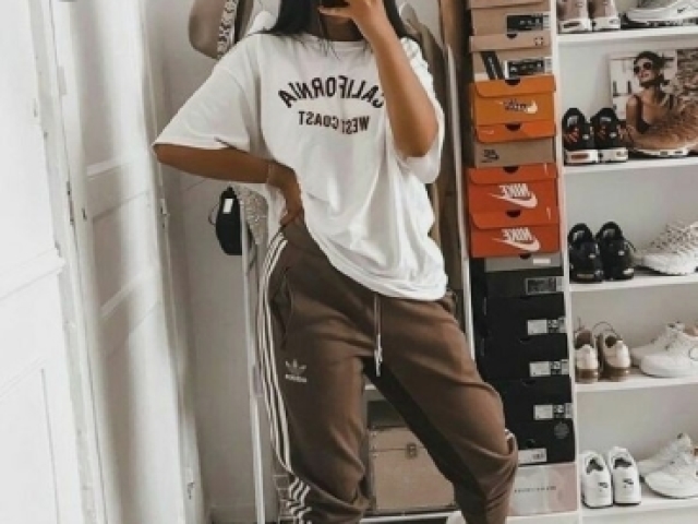 E esse e perfeição! Camisão e calça moletom