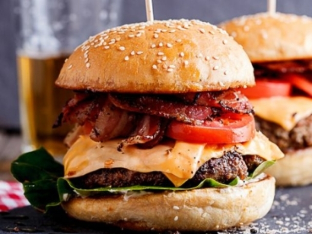 Cheeseburguer com bacon