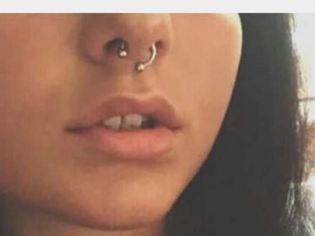 O piercing mais tem outro