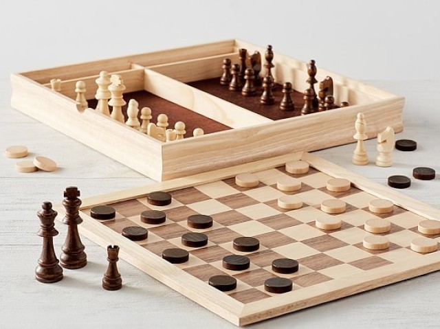 to play games that uses more the brain like chess or checkers