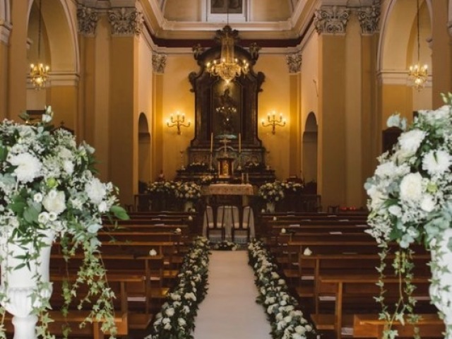 Na igreja