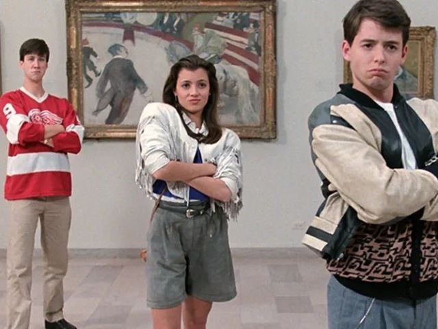 Ferris Bueller, Sloane e Cameron-Curtindo a vida adoidado