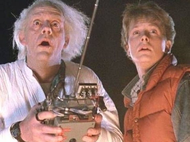 Doc e Marty-De volta para o futuro