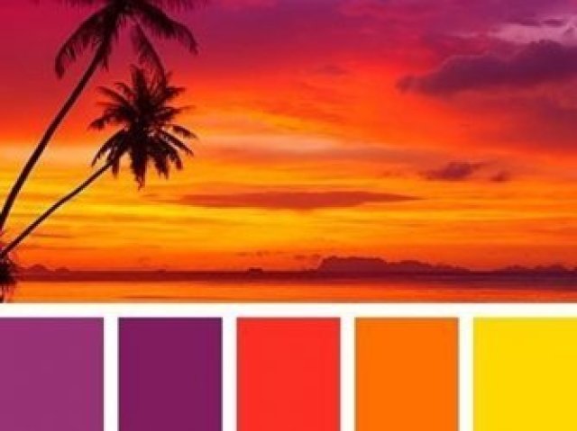 Hot colours