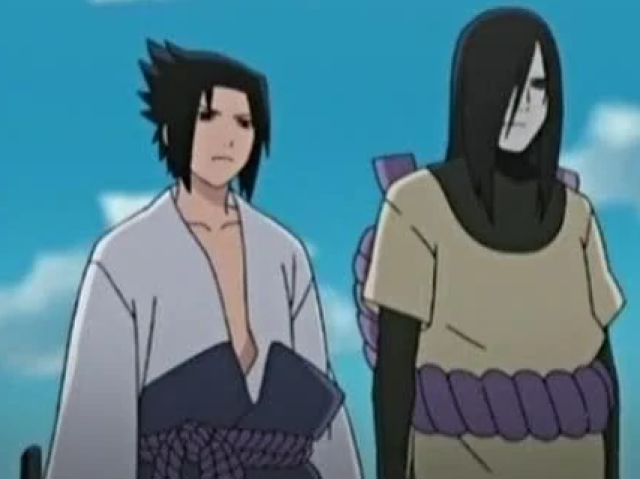 Orochimaru para Sasuke