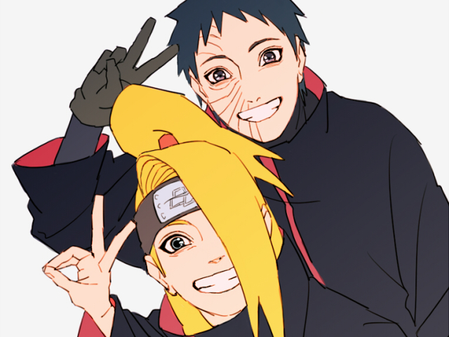 Tobi x Deidara