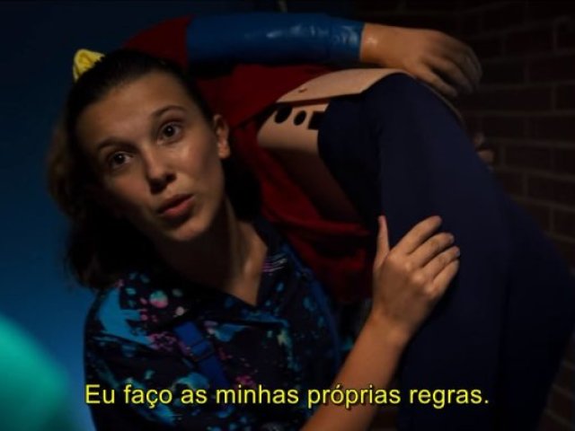 “eu faço minhas regras”