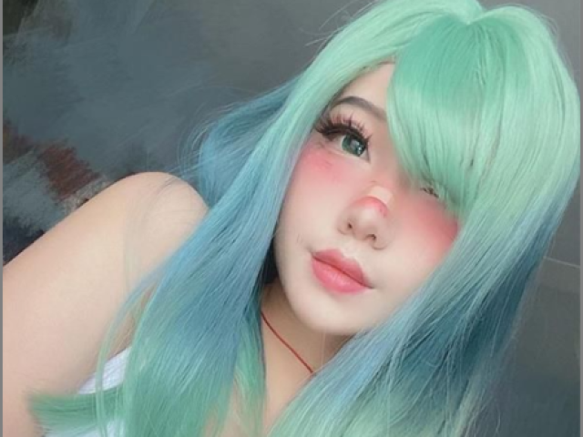 Cabelo azul💙