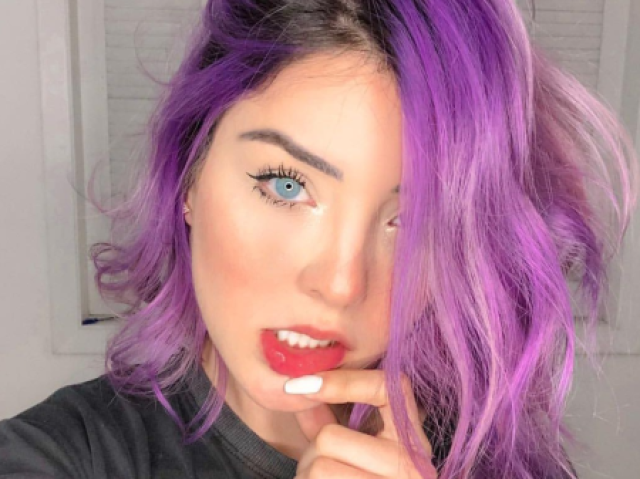 Cabelo roxo💜