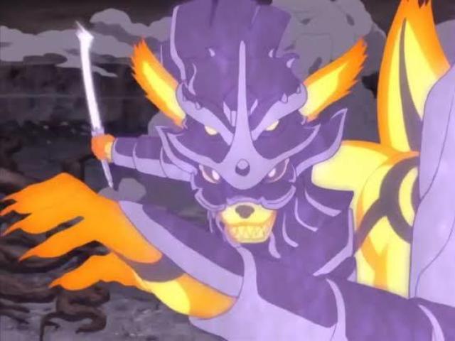 Susanoo e kurama sasuke e naruto