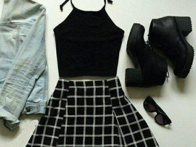 Look quase todo preto