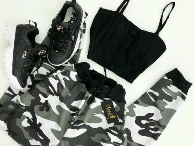 Look camuflado 