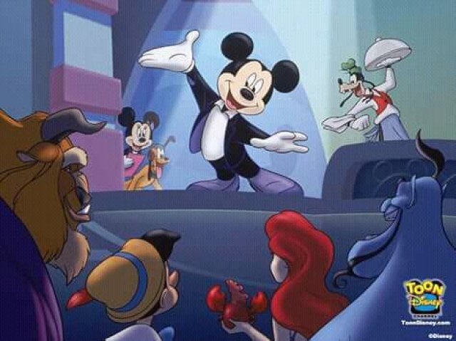 O point do Mickey