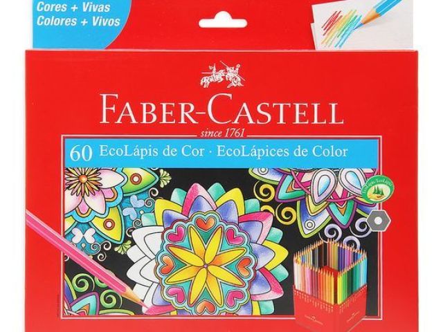 faber-castell 60 cores