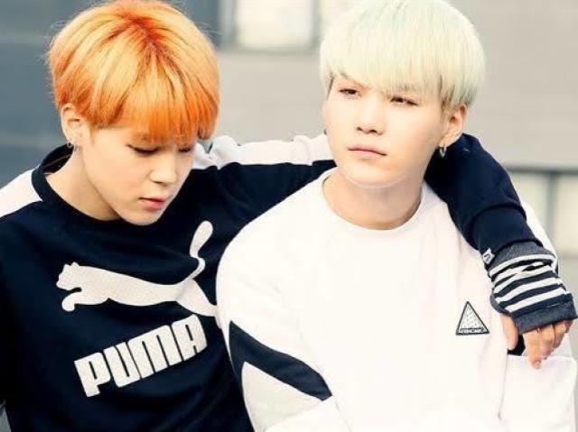 Com o Jimin e Suga