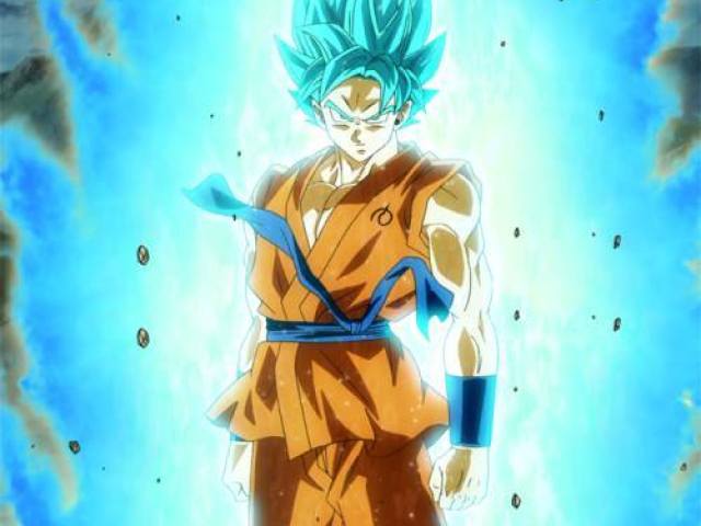 super sayajin god blue