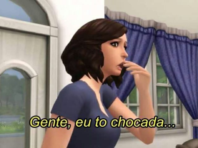 "GENTE, EU TÔ CHOCADA"