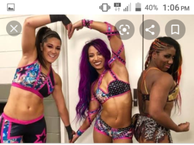 Bayley, Sasha Banks,Ember Moon