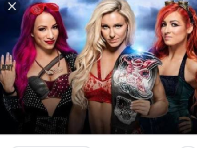 Charlotte Flair, Becky Lynch, Sasha Banks