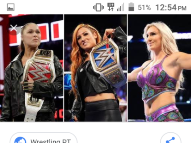 Charlotte Flair, Becky Lynch, Ronda Rousey