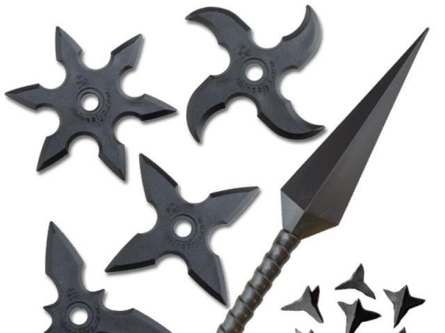 Kunai e shuriken