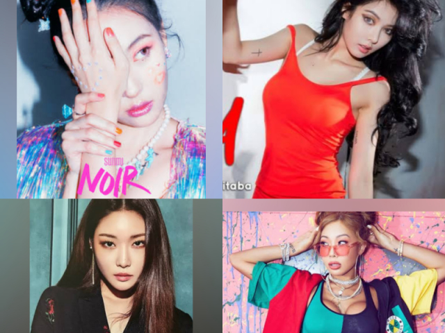 Você é mais Chungha, Hyuna, Sunmi ou Jessi? 🌈🦋