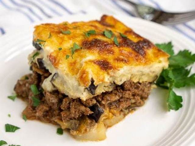 Moussaka.