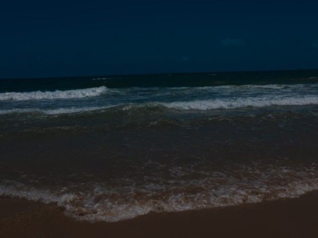 Praia a noite :)