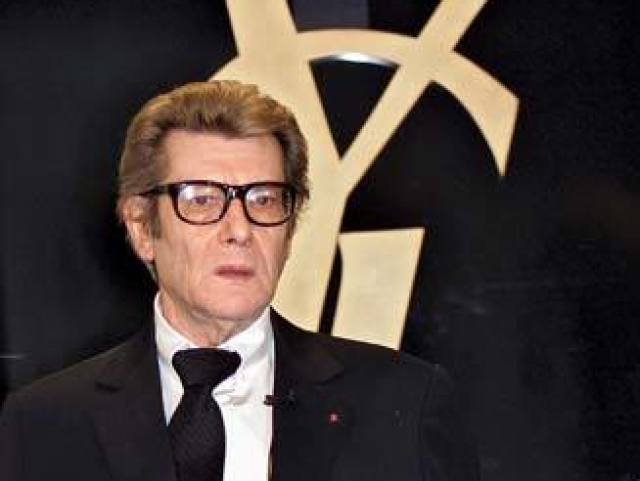 Yves Saint Laurent.