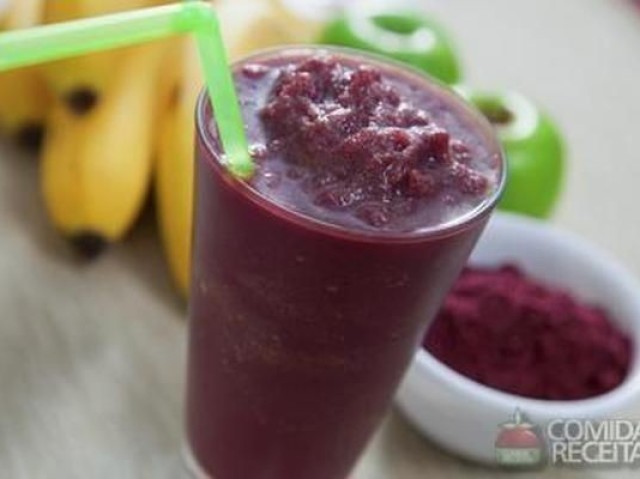 Suco de açaí