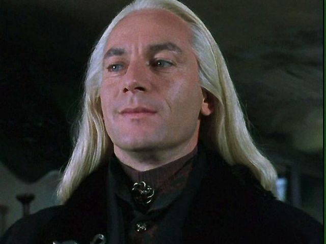 Lucio malfoy, um dos comensais da morte