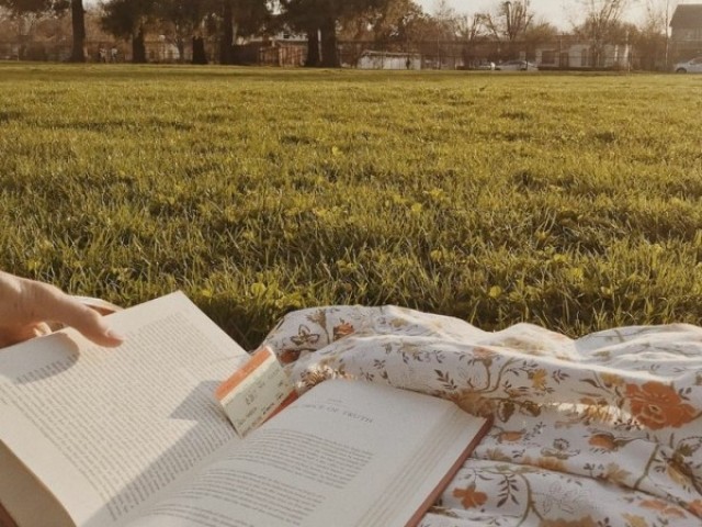 um dia relaxante no parque