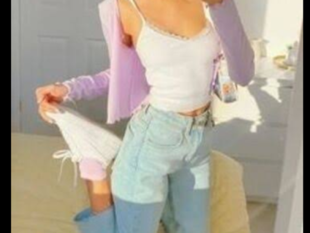 Jeans e regata
