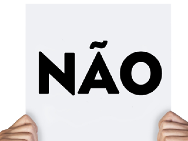 não.