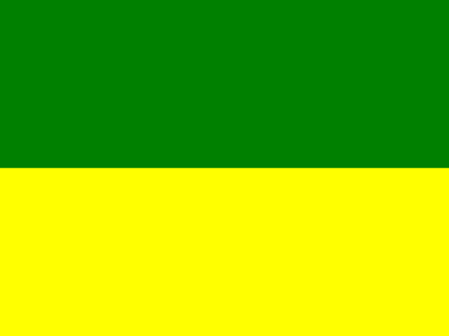 amarelo e verde