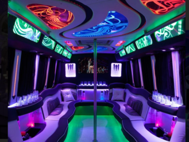 Festa no ônibus