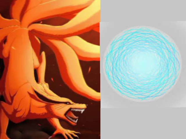 Chakra da Kurama/rasengan