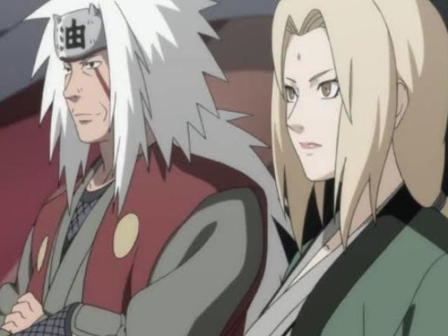 Jiraiya e Tsunade