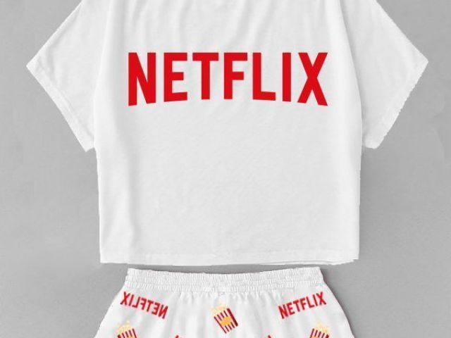 Um pijama da Netflix de calor