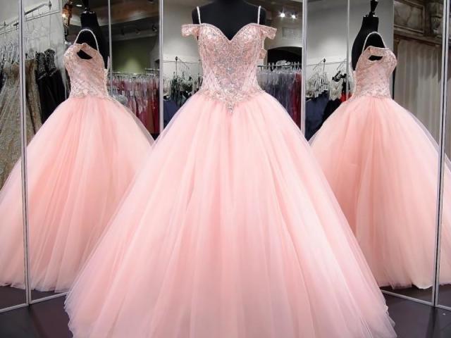 Esse vestido rosa longo com certeza