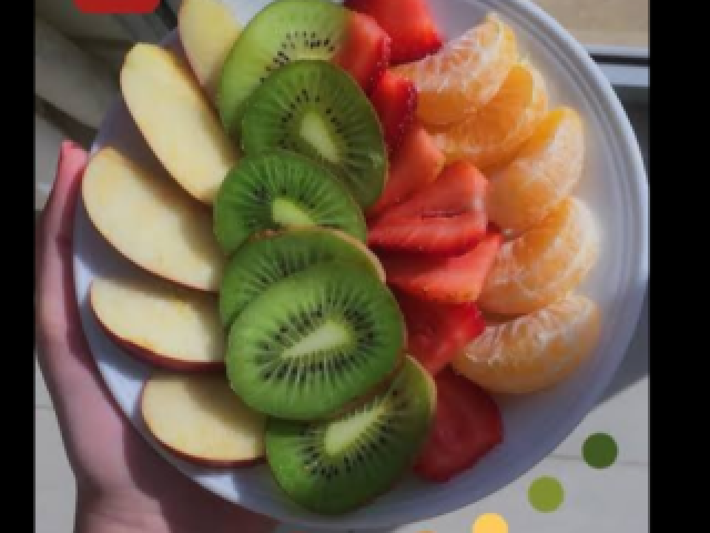 Uma salada de frutas