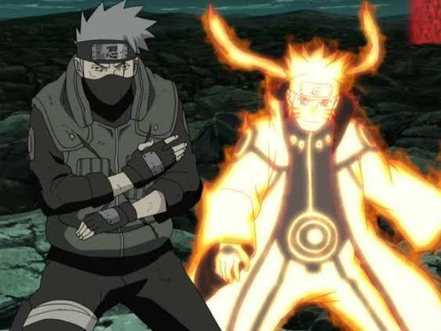 Kakashi e Naruto