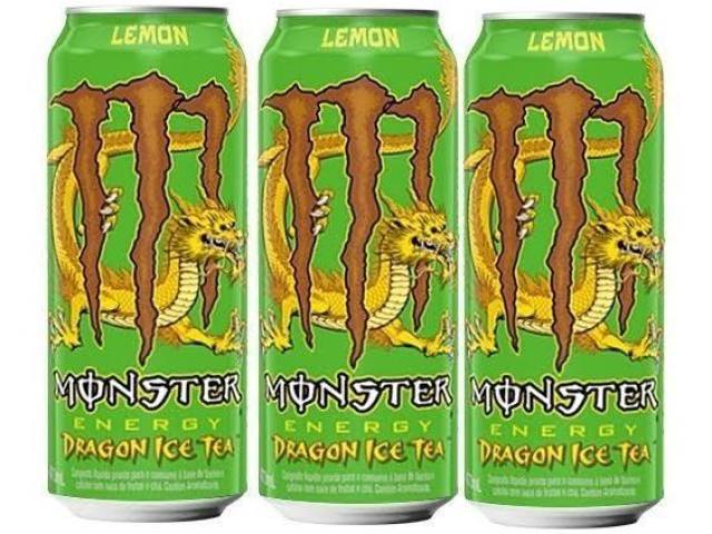 MONSTER dragon Ice tea
