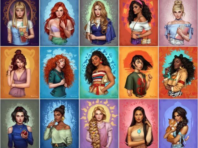 Qual princesa da Disney você é?