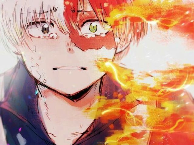 Tu> Todoroki-kun pq voce esta chorando?