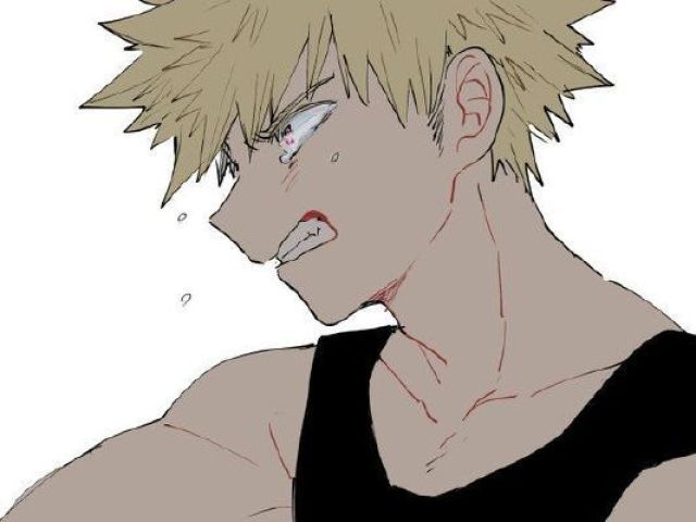 Tu> Kacchan voce esta chorando????