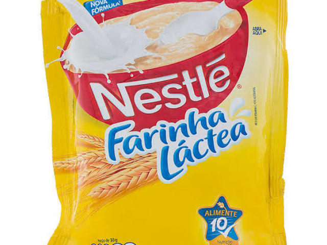 mingau de farinha lactea