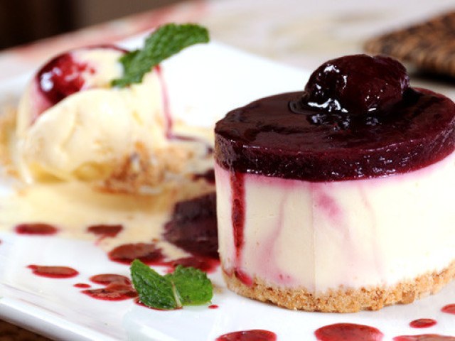 Cheesecake de frutas vermelhas