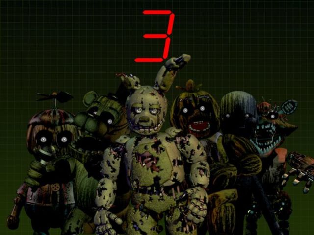 Você conhece tudo sobre Fnaf 3?