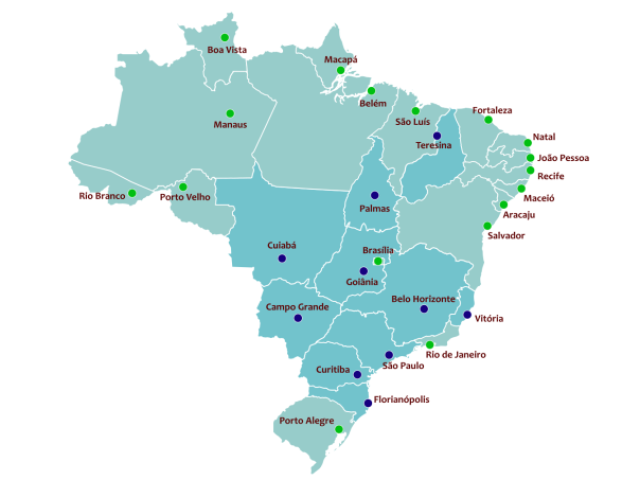Países e suas capitais